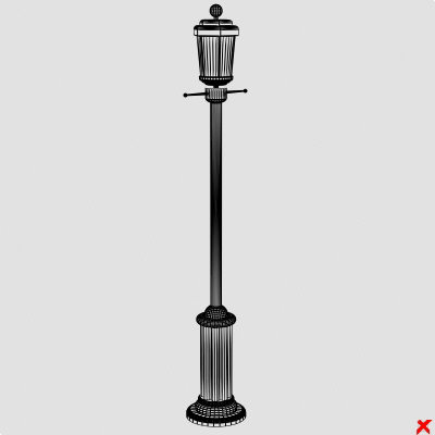 3d street lamps - Lamp street014-17.zip... by Fworx