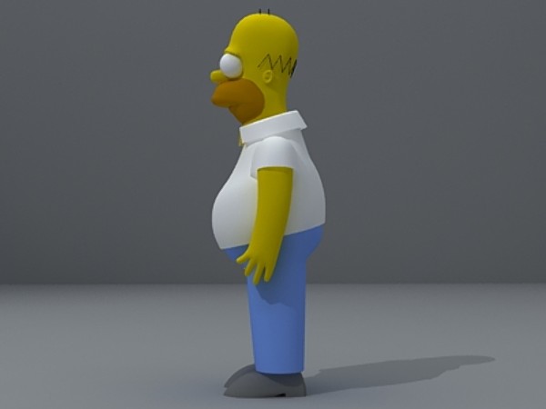 homer simpson max - Homer Simpson by fabelar