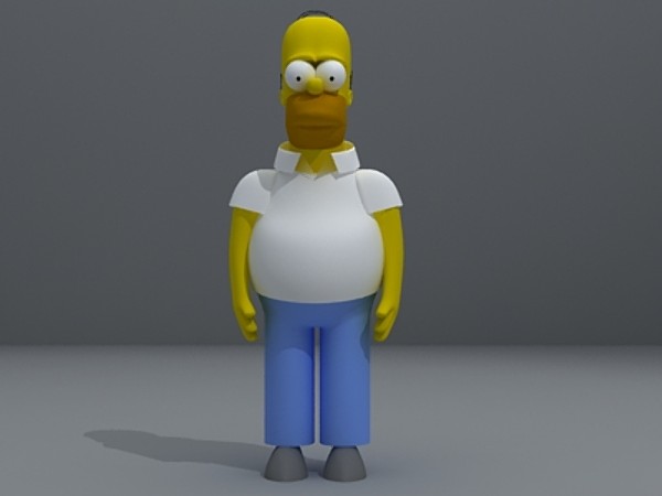 homer simpson max - Homer Simpson by fabelar