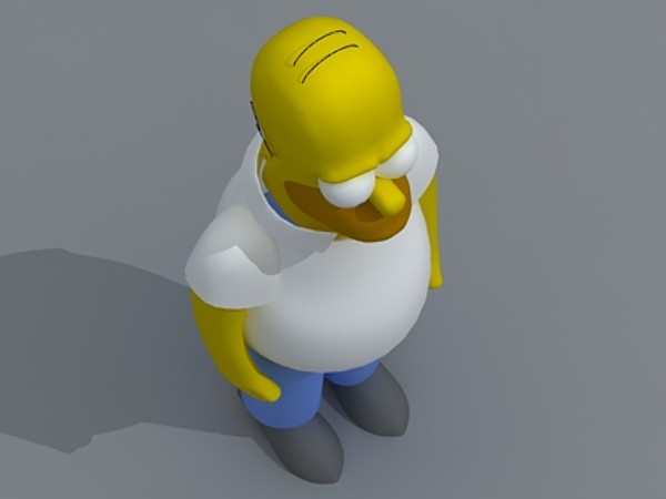 homer simpson max - Homer Simpson by fabelar
