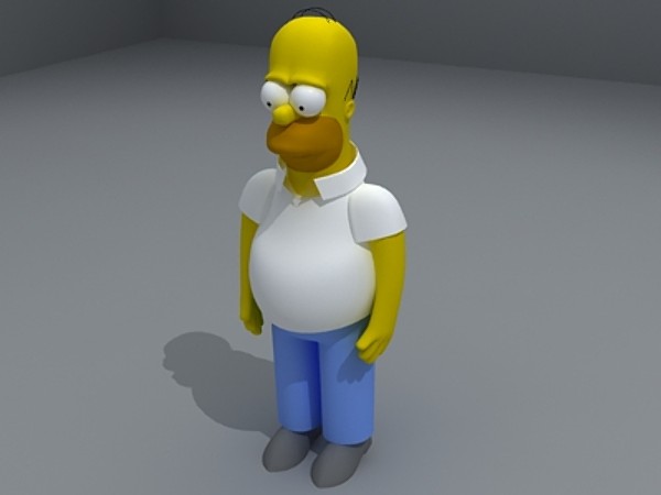 homer simpson max - Homer Simpson by fabelar