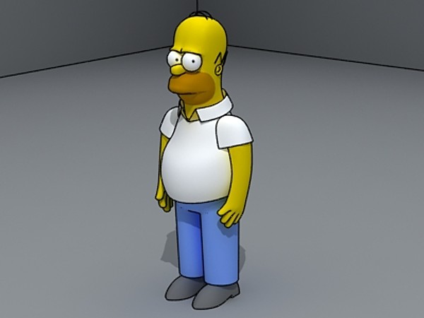 homer simpson max - Homer Simpson by fabelar