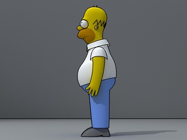 homer simpson max - Homer Simpson by fabelar