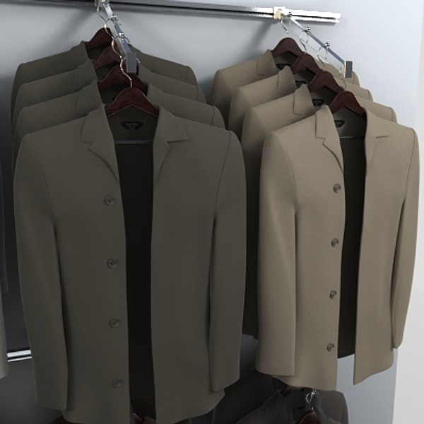 3d jackets model - jackets by monkeyodoom