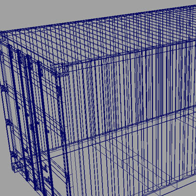 iso cargo containers 3d model - ISO Containers by warlockgraphics