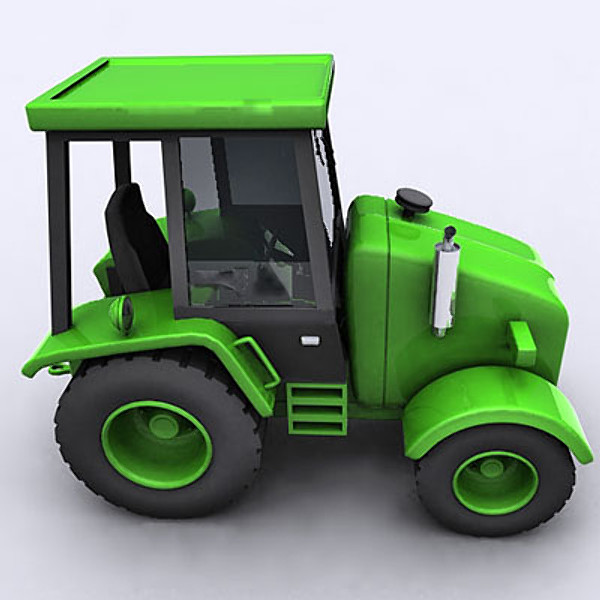 3d max tractor industrial - Tractor by QLEE