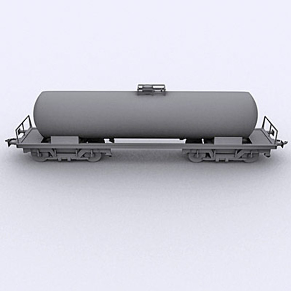 tanker wagon 3ds - Tanker Wagon by QLEE