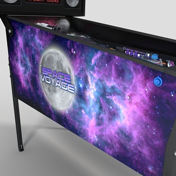 pinball machine 3d max - pinball 2 by monkeyodoom