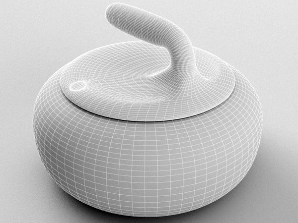 lwo curling stone - Curling Stone by Tornado Studio