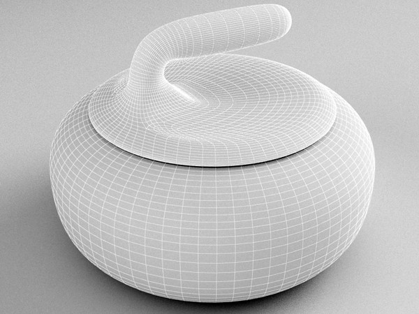 lwo curling stone - Curling Stone by Tornado Studio
