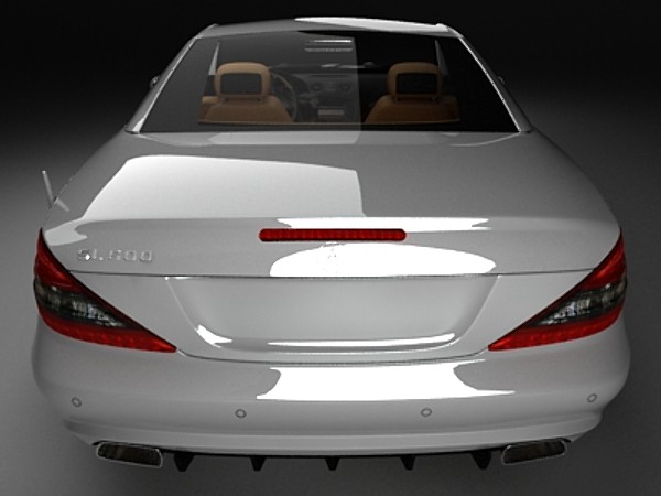 mercedes sl 2009 max - Mercedes SL 2009 by fabelar
