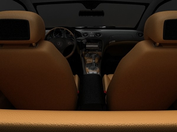 mercedes sl 2009 max - Mercedes SL 2009 by fabelar