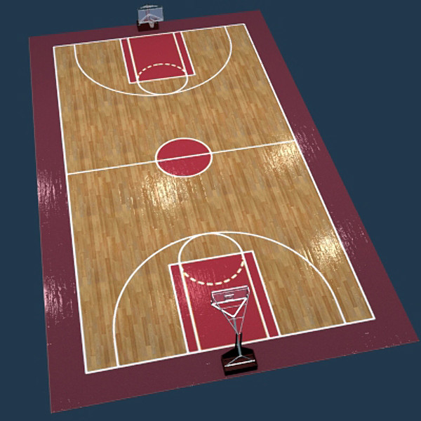 3ds max basketball court - Basketball Court by scripter