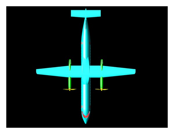 q400 aircraft iges dwg - Q400 Aircraft(rev) .dwg or .iges or .3dm by RodgerSaintJohn