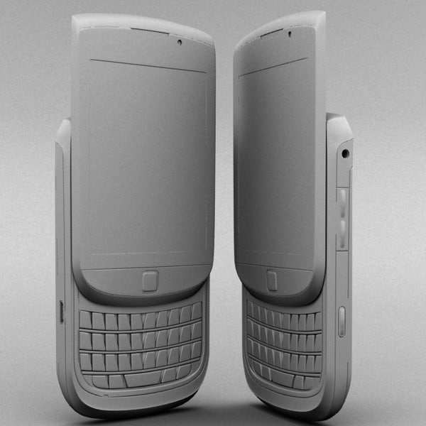 blackberry torch 9800 3d max - Blackberry Torch 9800 by sweiry_tv