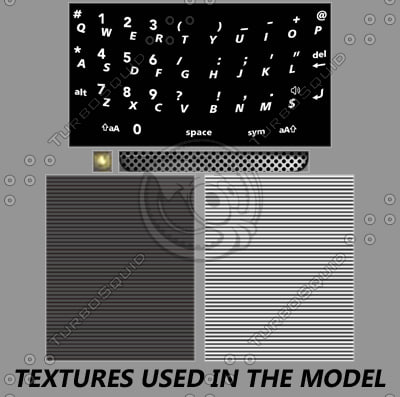 blackberry torch 9800 3d max - Blackberry Torch 9800 by sweiry_tv