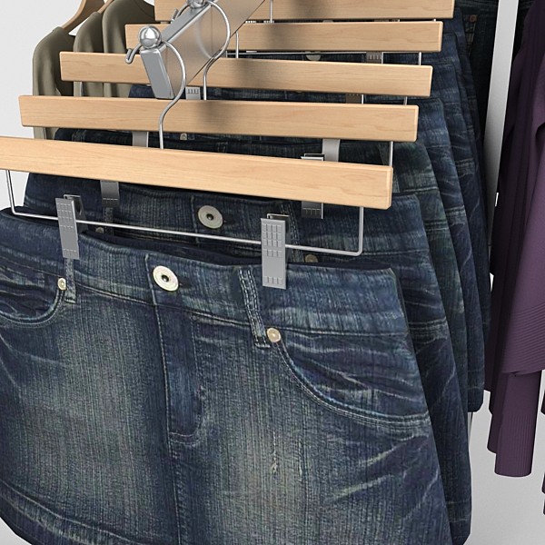 3d skirt sweater rack - skirt and sweater rack by DigitalX