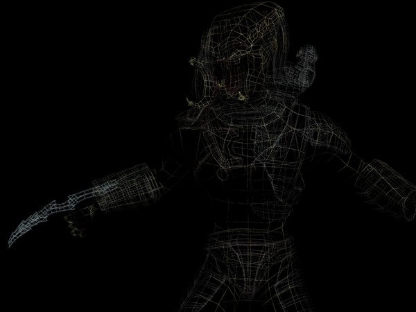 3d rigged predator - Predator - RIGGED by Andrew Alonso