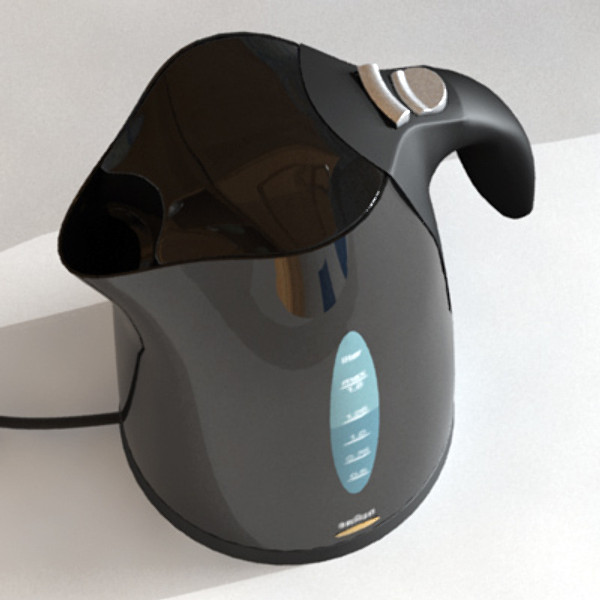 3d electric kettle - Electric kettle 01 by Matrosov