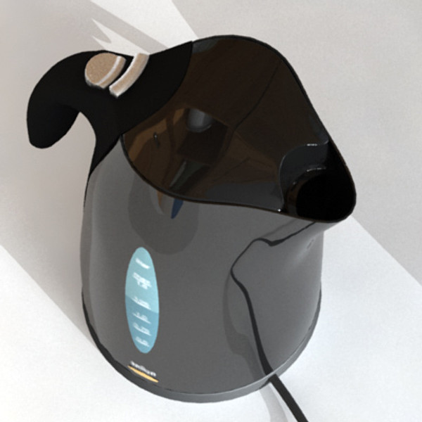 3d electric kettle - Electric kettle 01 by Matrosov