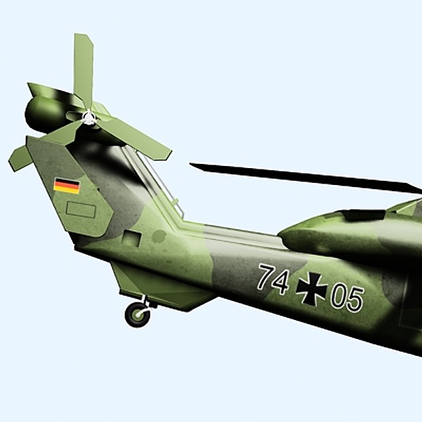 eurocopter tiger uht 3d model - Eurocopter Tiger UHT by Sandu_Bublic