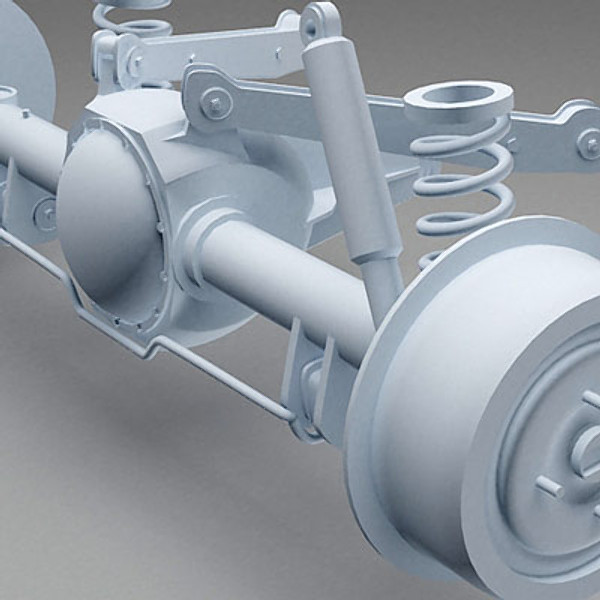rear axle classic 3ds - Rear Axle Classic (ut) by QLEE