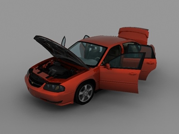 3ds max chevrolet impala ls - 2003 Chevrolet Impala LS - max... by Cardesign3D