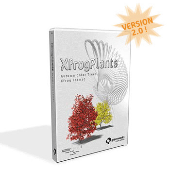 3d xfrogplants autumn norway maple model - XfrogPlants Autumn Norway Maple by xfrog