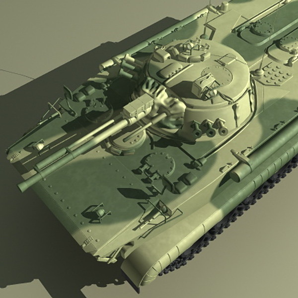3d bmp-3 russian russia model - BMP3 Russian APC by earth art