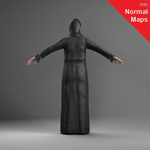 3d axyz rigged characters model - ARWom0005-FBX by axyzdesign