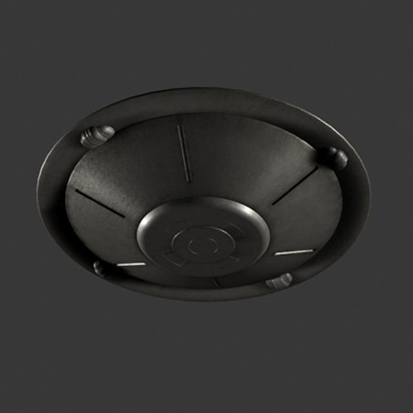 flying saucer 3d max - Flying Saucer by dastolidigital