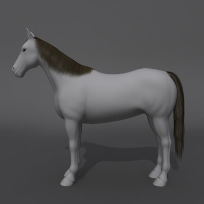 3d horse animals lightwave model - Horse 3d Model by Bitmapworld