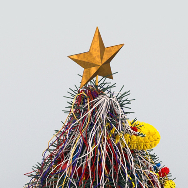 maya christmas tree - Christmas tree by scripter