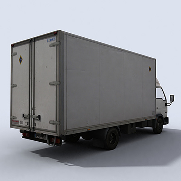 3d small transport truck 2 - Small Transport Truck 2 by papillon