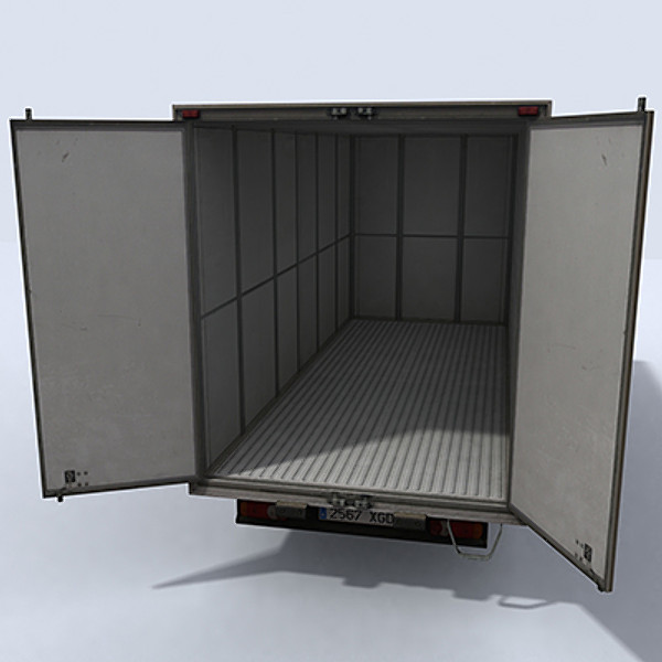 3d small transport truck 2 - Small Transport Truck 2 by papillon