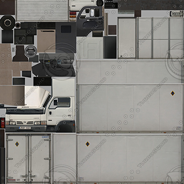 3d small transport truck 2 - Small Transport Truck 2 by papillon