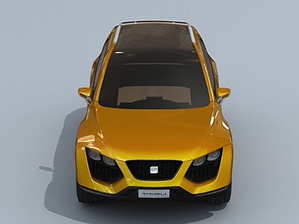 seat tribù concept suv 3d model - Seat Tribù concept by fabelar
