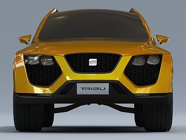 seat tribù concept suv 3d model - Seat Tribù concept by fabelar