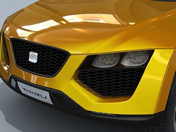 seat tribù concept suv 3d model - Seat Tribù concept by fabelar
