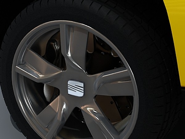 seat tribù concept suv 3d model - Seat Tribù concept by fabelar