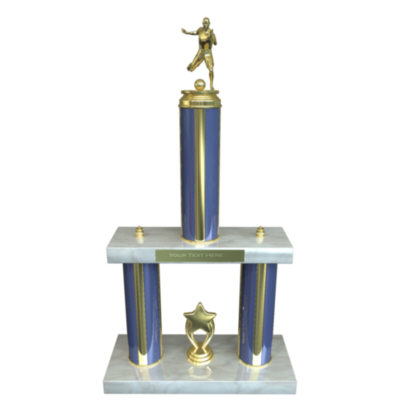 3d soccer trophy model - Soccer Trophy by AhearnART