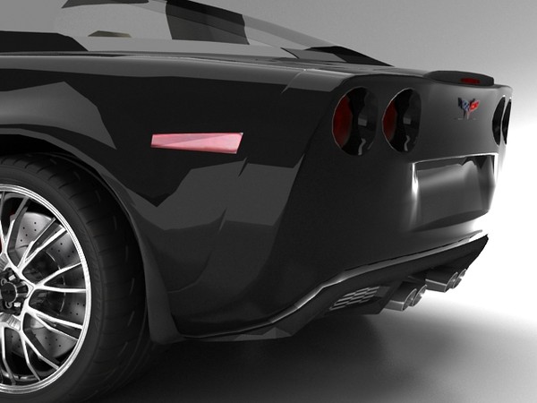 3ds max chevrolet corvette z06 standard - Chevrolet Corvette Z06 standard materials by fabelar