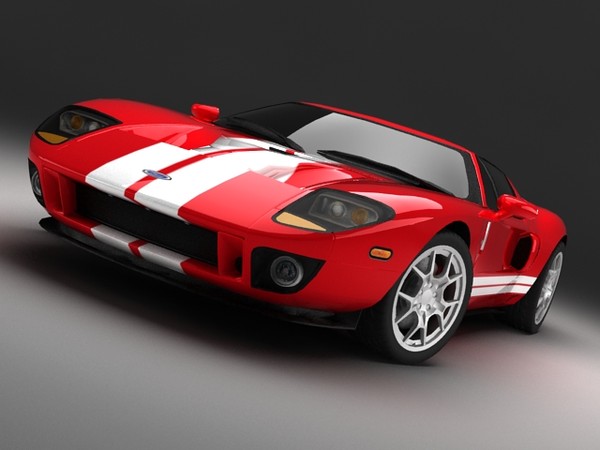 car vehicle sport 3d model - GT by fabelar