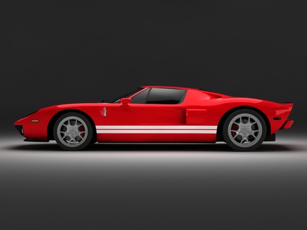 car vehicle sport 3d model - GT by fabelar