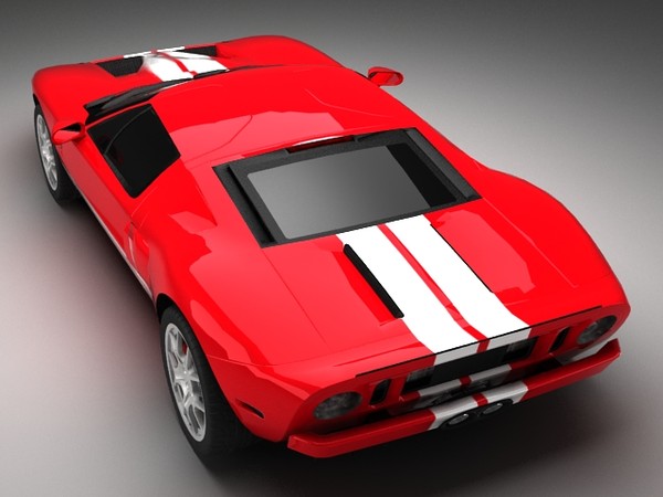 car vehicle sport 3d model - GT by fabelar