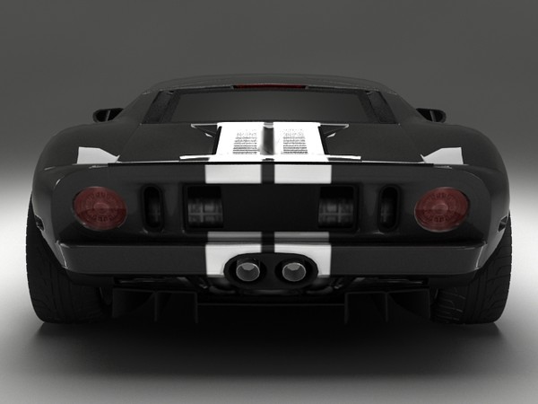 car vehicle sport 3d model - GT by fabelar