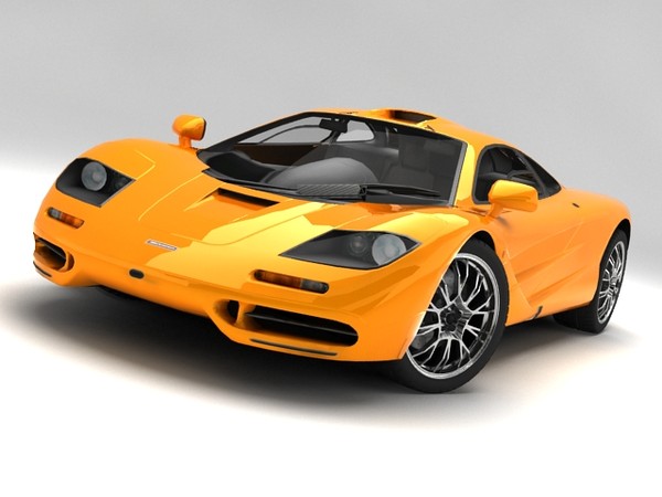 3d mclaren f1 standard materials model - McLaren F1 standard materials by fabelar