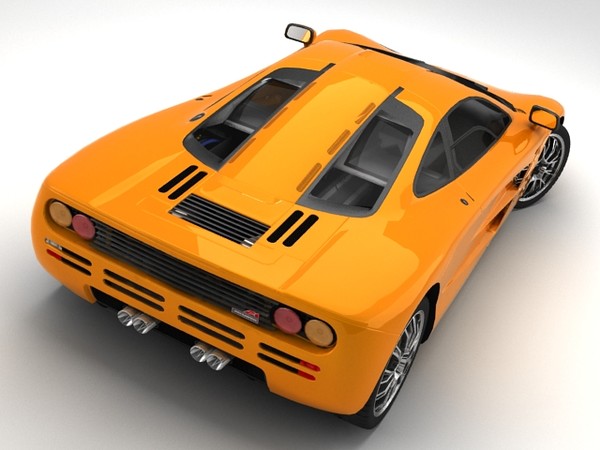 3d mclaren f1 standard materials model - McLaren F1 standard materials by fabelar