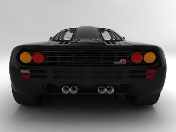 3d mclaren f1 standard materials model - McLaren F1 standard materials by fabelar