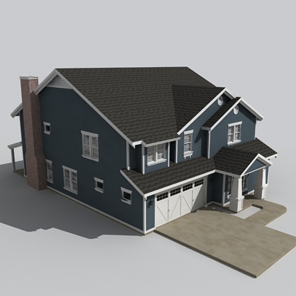 house set 5 3d 3ds - house set 5 by monkeyodoom